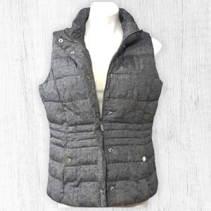 Charter Club Gray Puffer Vest